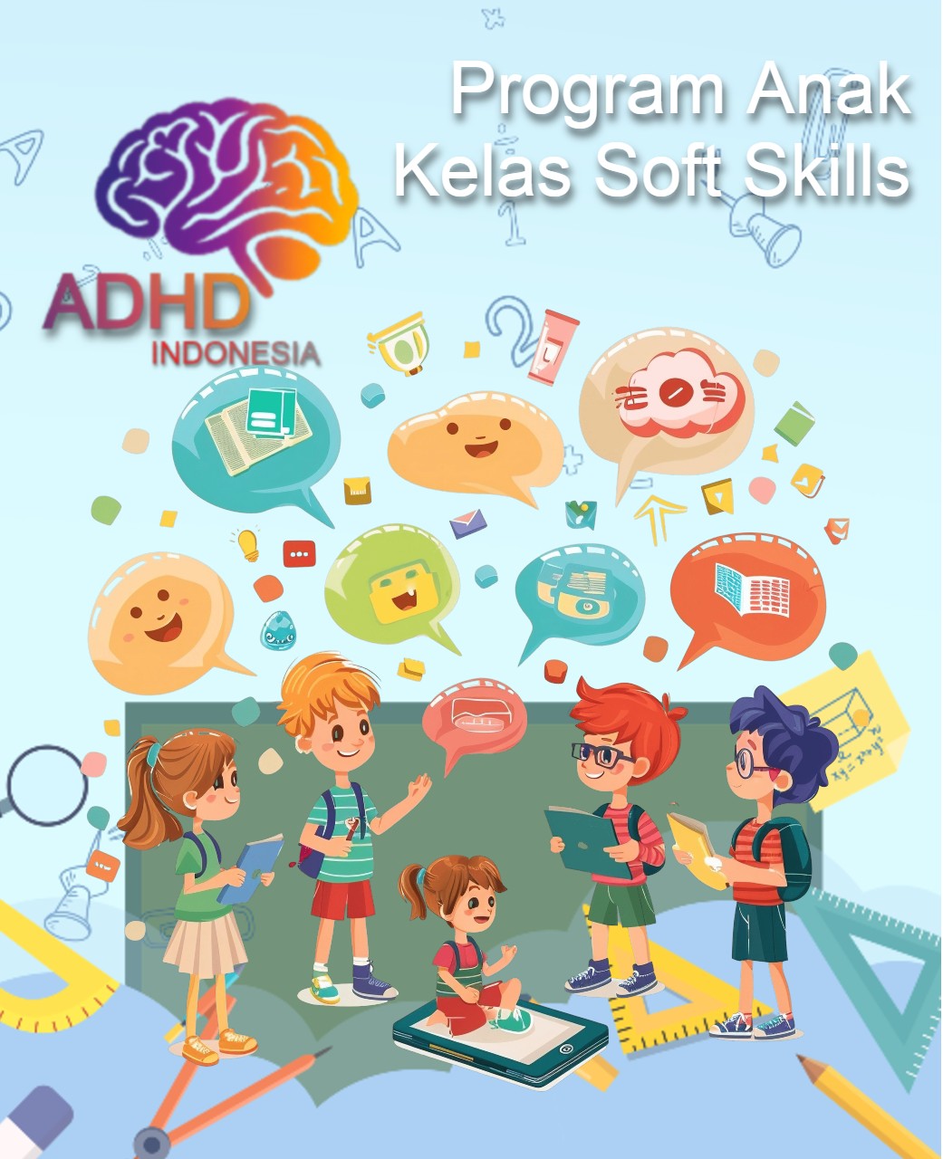 Program ADHD Indonesia Provinsi Sulawesi Tengah Kelas Soft Skills Anak ADHD